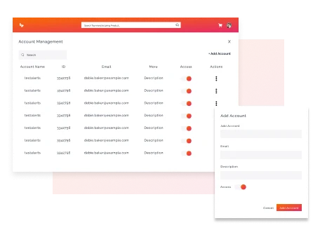 Account Management - Canada