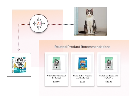 Product Recommendation Feature Provider for PetCare website