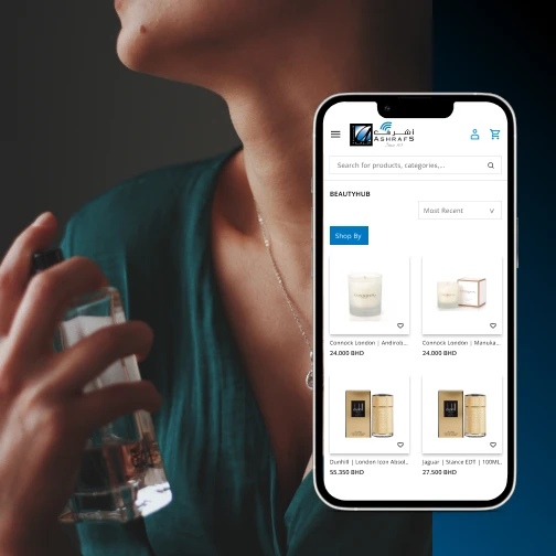 Ashraf mobile experience