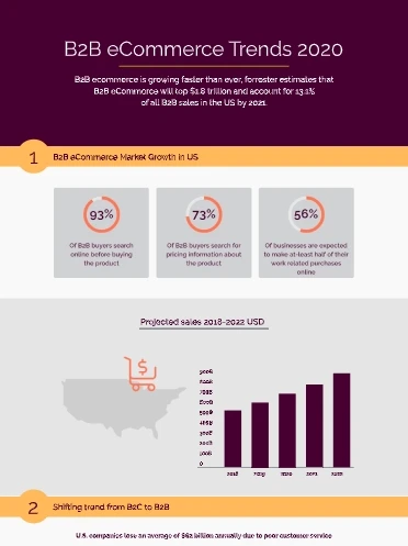 b2b-ecommerce Infographic