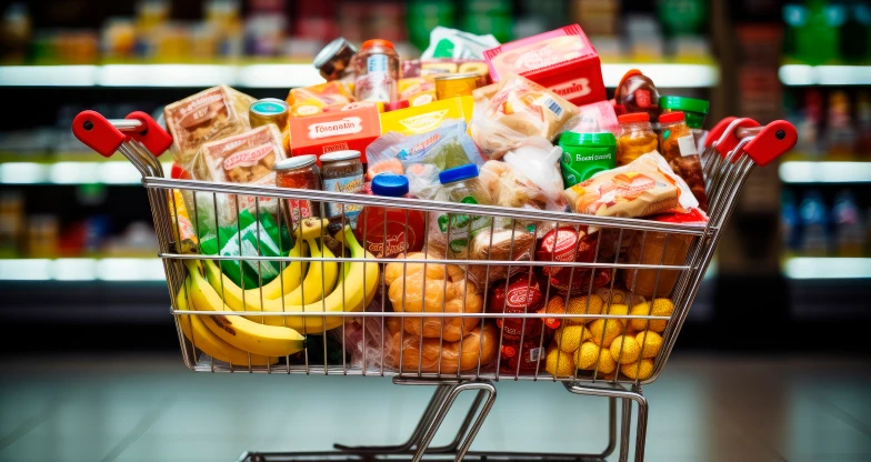 Chandrana Supermarket side section