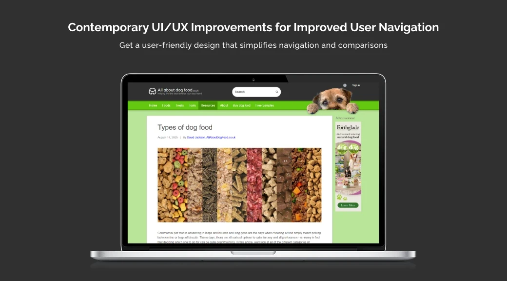 Contemporary UI UX Improvements For Improved User Navigation