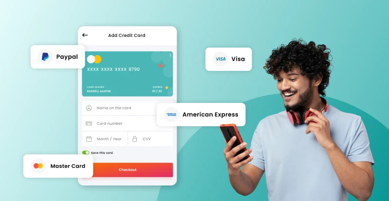 Faster and Secure Checkout - Boost conversions with mobile checkout – saved payments, Apple Pay, Google Pay, and BNPL options