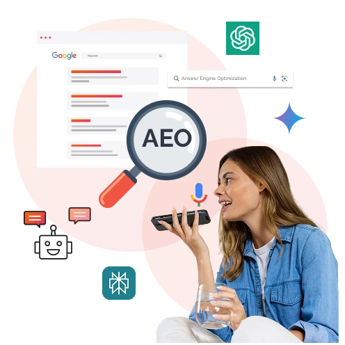 AEO Answer engine Optimization services