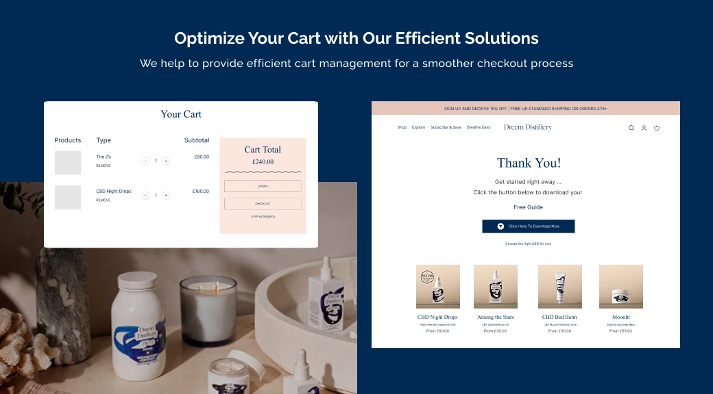 optimize your cart with our efficient solutions