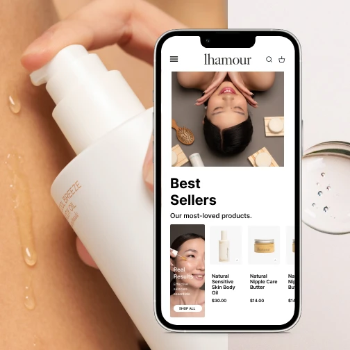 Lhamour Mobile Experience