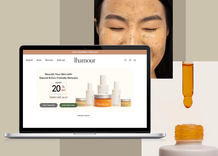 Lhamour Web Experience Right Image