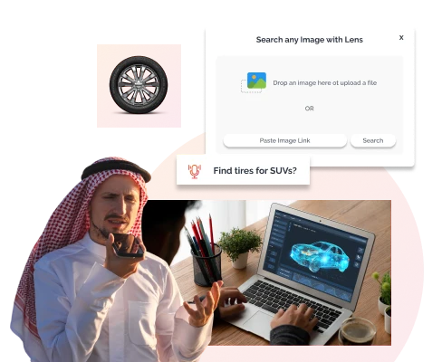 AI-Powered Visual and Voice Search