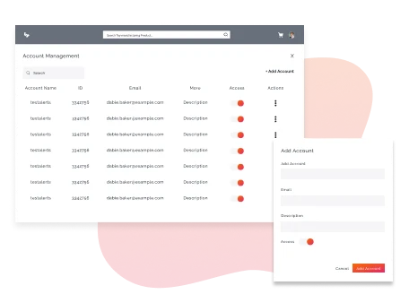 Account Management Feature in eCommerce Solutions for Manufacturers