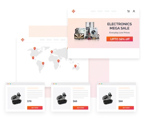 Pricing models powered by AI Feature in electronic website