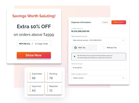 Tax Management feature in B2B solutions
