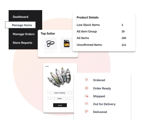 Real-Time Inventory and Delivery Tracking Feature