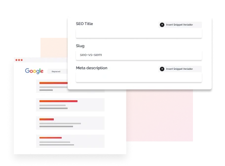 SEO Management website maker