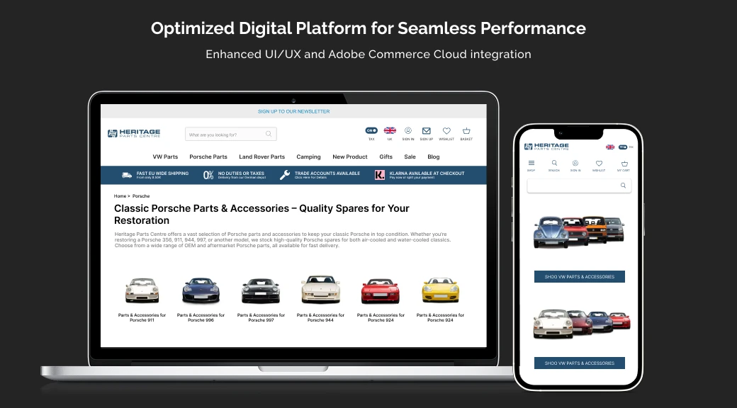 Optimized digital platform for seamless performance - 1
