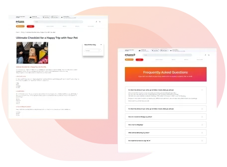 Pet Friendly Content Hub