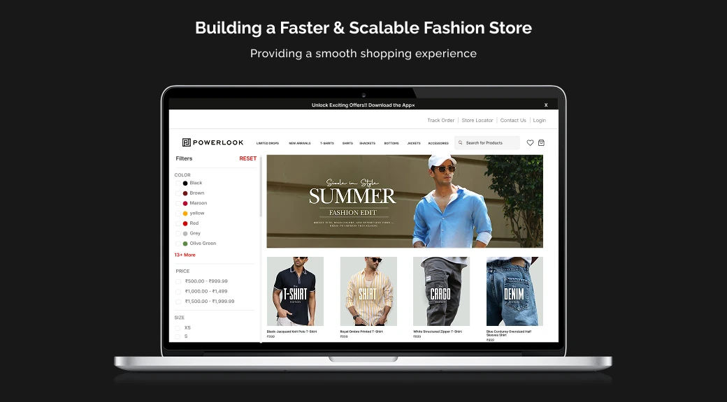 Building a Faster & Scalable Fashion Store