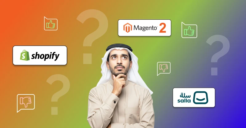 Shopify, Magento 2 and Salla: Pros, Cons & Use Cases For Middle East Brands