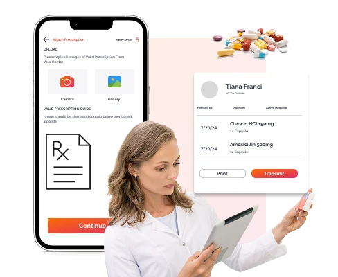 Smart Prescription Upload and Management - Canada