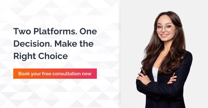 Two Platform One Decision Make The Right Choice