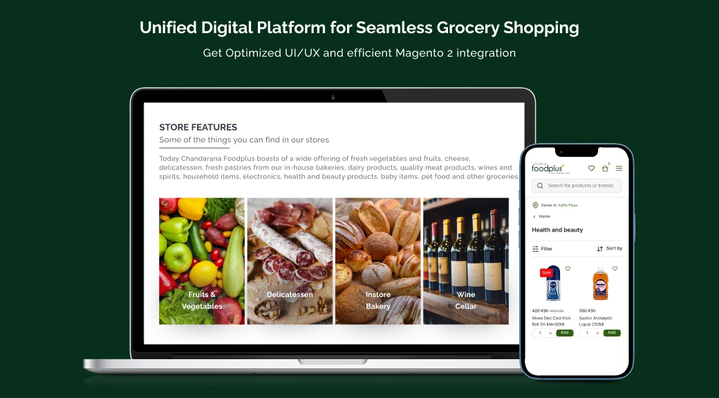 Unified Digital Platform For Seamless Grocery Shopping