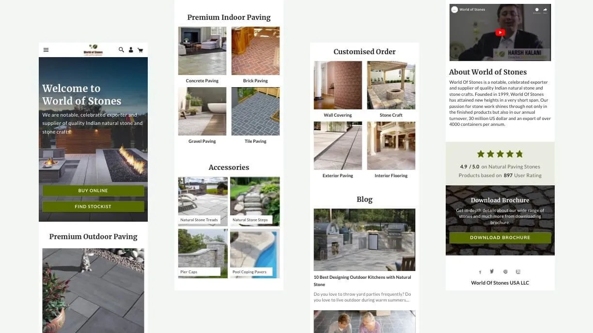 World Of Stones USA – Casestudy