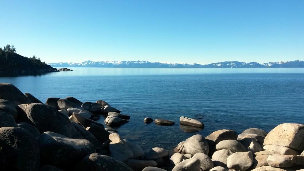 Some rocks at Lake Tahoe